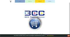 Desktop Screenshot of bcc-print-technik.de